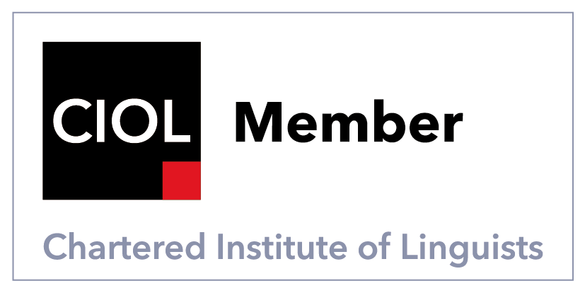 Chartered Institute of Linguists member logo