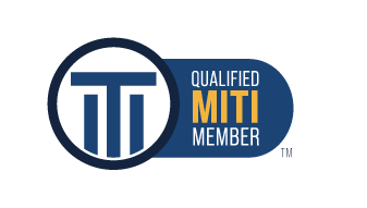 Qualified MITI member badge from the Institute of Translation and Interpreting